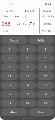 Darts Counter Scoreboard android App screenshot 8